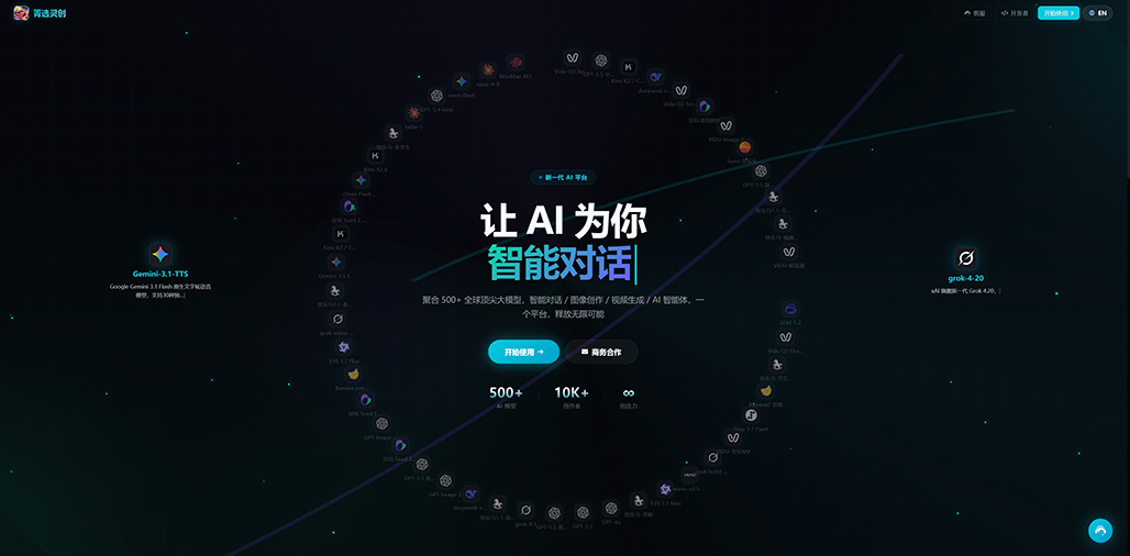 AI 商业视觉合成展示